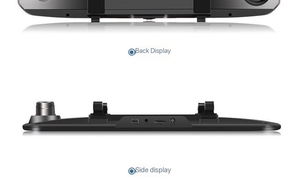 DVR de coche de alta definición 1296P con pantalla táctil de 7 pulgadas espejo retrovisor lente dual 2.5D vidrio para cámaras de vehículos de imagen inversa - Product Image 4