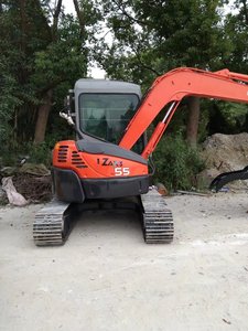 รถขุด ZX55UR มือสองจากประเทศญี่ปุ่นสภาพดีมีเวลาทำงานต่ำกว่าส่วนประกอบหลักมอเตอร์ปั๊มเครื่องยนต์ - Product Image 4