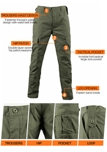Vestes tactiques personnalisées Ranger Green ACU + Pantalons Combinaison de vêtements de combat Uniforme - Product Image 4