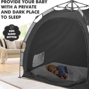 Tenda da viaggio per bambini pieghevole traspirante di grandi dimensioni - Product Image 2