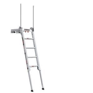 Tangga panjat truk tangan Aluminium lipat, tangga Aluminium kekuatan tinggi dan ringan untuk truk ringan - Product Image 1