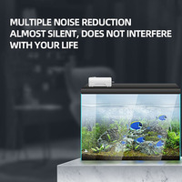 Compresseur d'air pour aquarium mini ultra-silencieux 220V 3W, pompe à oxygène pour aquarium, pompe à oxygène pour aquarium, une sortie, accessoire essentiel pour aquarium