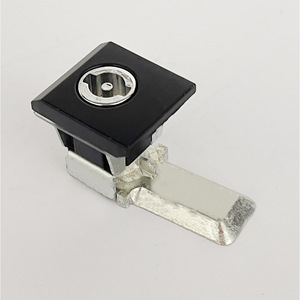 Cerradura de Caja con Base Duradera de Acero Inoxidable MS813, Cerradura Industrial para Muebles con Cabeza Cuadrada, para Puertas de 21-24 mm de Grosor - Product Image 2