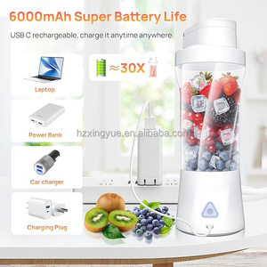 360W akülü 22oz taşınabilir <span class=keywords><strong>Blender</strong></span> pil kumandalı <span class=keywords><strong>Blender</strong></span> fincan lids meyve sıkacağı bardağı kapaklı kişisel <span class=keywords><strong>Blender</strong></span> - Product Image 5