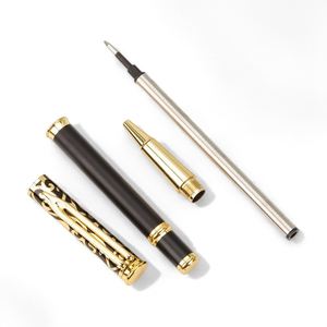 Wholesale Luxury Office Writing Custom Logo Metal Personalised the Gold Gel <b>Pens</b> 0.5 Gift Set Brands With <b>Box</b> - Product Image 3