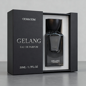 Nueva botella de <span class=keywords><strong>Perfume</strong></span> única, botellas de <span class=keywords><strong>Perfume</strong></span> de vidrio grueso de 50ml, botella de <span class=keywords><strong>Perfume</strong></span> vacía negra con caja de embalaje - Product Image 4
