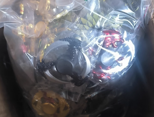 Novancross bán Hot Kẽm hợp kim cầu vồng rực rỡ Heptagonal Tay <span class=keywords><strong>Spinner</strong></span> Gyro chống căng thẳng thần tài đồ chơi mới lạ Quà Tặng - Product Image 5