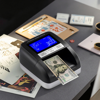 Compteur de Billets Haute Vitesse Portable EC330 Euro, Détecteur de Faux Billets et Trieuse de Valeur Mixte en Plastique