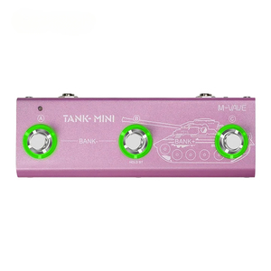Réservoir de <span class=keywords><strong>M</strong></span>-VAVE Mini pédale de guitare multi-effet enregistrement IR OTG ampli cabine intégré Mod <span class=keywords><strong>FX</strong></span> retard réverbération - Product Image 1