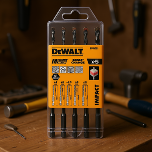 DeWalt Multimaterial <b>Drill</b> <b>Bits</b> 4-8mm Impact Quick Change Set - Product Image 3