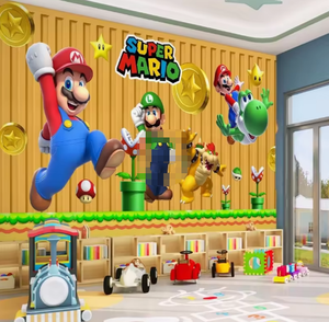 Papier peint de fond de salle de jeux Super <span class=keywords><strong>Mario</strong></span> Home Decoration Luxury - Product Image 3