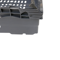 JOIN-Cajones de plástico de malla ventilada apilable de alta calidad para alimentos, verduras y frutas, cesta de almacenamiento, bandejas de panadería y pan