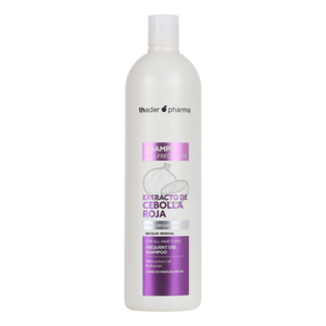 Champú Thader Pharma con extracto de cebolla roja para todo tipo de cabello, uso frecuente, no deja olor residual. - Product Image 2