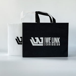 MY üretim şirketi moda <span class=keywords><strong>Logo</strong></span> baskılı lamine PP olmayan dokuma alışveriş çantası eko dostu promosyon olmayan dokuma çanta - Product Image 1