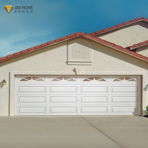 Porte de <span class=keywords><strong>garage</strong></span> isolée automatique moderne en acier galvanisé à l'aspect bois et finition grain de bois <span class=keywords><strong>authentique</strong></span> - Product Image 6