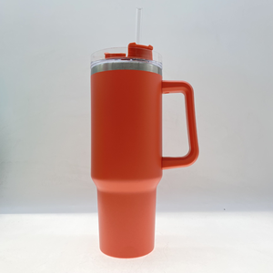 RTS热30盎司40盎司保温杯带手柄厂家直供可定制图案和标志现货水瓶 - Product Image 4