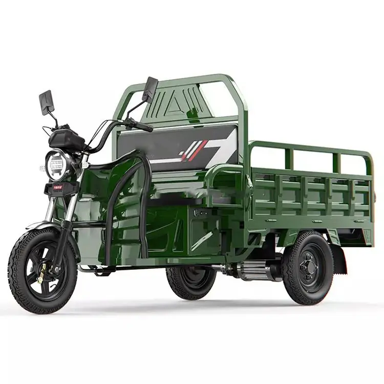 High Power Cargo Tricycle Three Wheel Electric China cheap commercial vehicle Agricultural electric tricycle