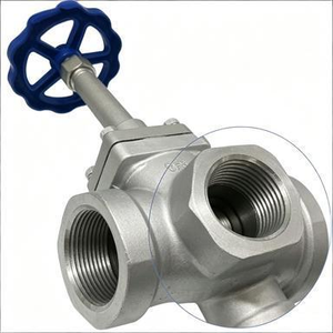 Válvula de Bola de Acero Inoxidable de Vástago Extendido para Bajas Temperaturas (-196°C), Operada Manualmente, Criogénica - Product Image 4