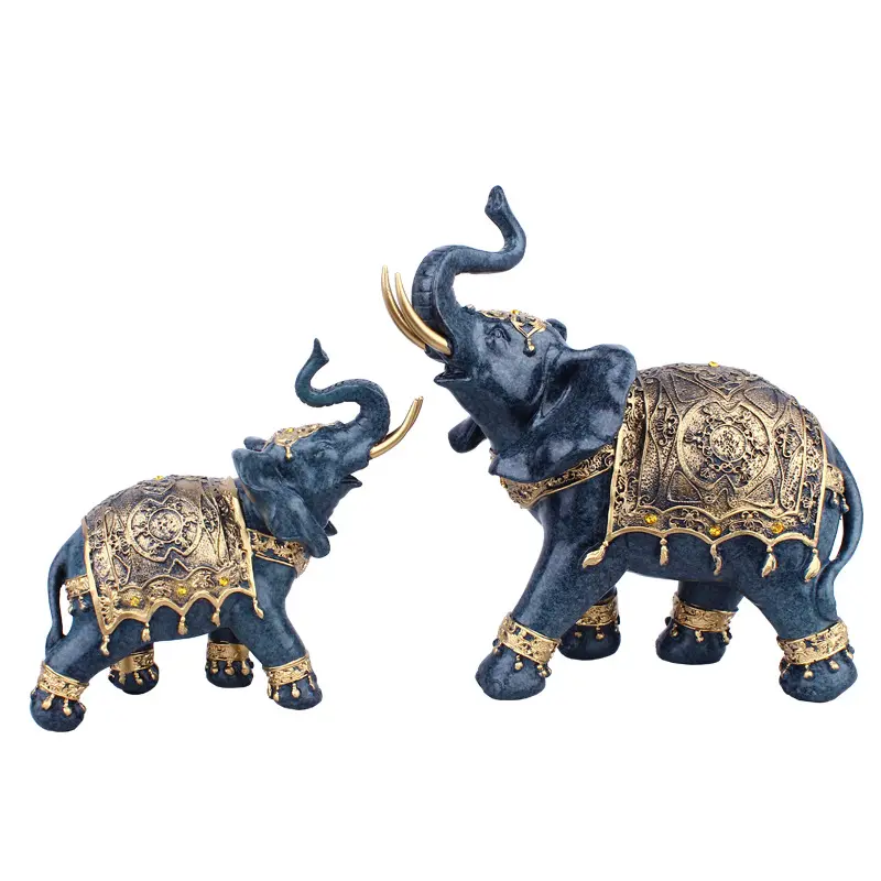 resin crafts elephant sculpture custom figurines