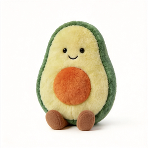 Almohada de Peluche de Aguacate Personalizada al por Mayor, Peluche de Aguacate con Patas, Juguetes de Peluche de Aguacate Adorables - Product Image 5