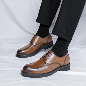 2025 <strong>Men</strong> <strong>Black</strong> Leather Business Office <strong>Shoes</strong> Fashion Style Breathable Dress Size 46 for <strong>Men</strong> <strong>Shoes</strong> - Product Image 3