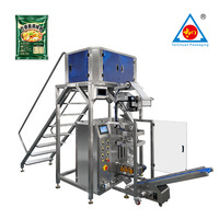 Machine de remplissage de poudre d'assaisonnement pour nouilles instantanées à haute efficacité, emballage multi-voies en sachet pour l'industrie alimentaire