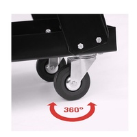 Chariot de soudeur noir à 3 étagères, organisateur d'atelier, outils électriques, MIG TIG SMAW FCAW, découpeur plasma, chariot de soudage à 3 étagères
