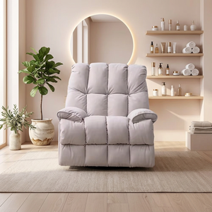 Fauteuil inclinable pivotant moderne et confortable pour salon de beauté - Product Image 1