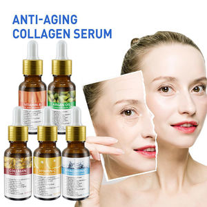 Set de Suero Concentrado Antienvejecimiento con Multivitaminas A, C y E y Colágeno - Set de Cuidado Facial Hidratante, Iluminador y Reafirmante - Product Image 2