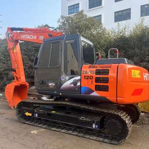 Excavadora Hiatchi Zx120 usada de alta calidad, Japón, Motor de núcleo duradero fuerte, caja de cambios, cojinete de bomba de engranajes, PLC a buen precio - Product Image 1