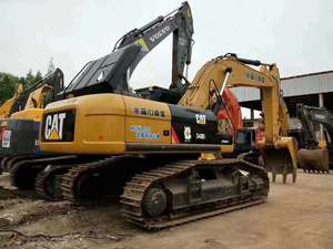 Excavadora de cadenas Caterpillar 340D usada original de Japón, excavadora hidráulica Cat 340D de 40 toneladas con motor C9, pocas horas de trabajo, para miniexcavadoras - Product Image 2