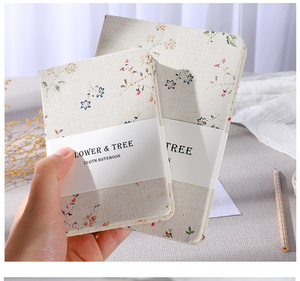 Myway 2024 Hot Bán Linen máy tính xách tay A5 vải bao phủ Tạp Chí biểu tượng tùy chỉnh linen vải bìa cứng văn phòng phẩm văn phòng Dễ thương Máy tính xách tay - Product Image 1