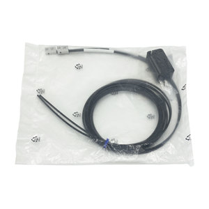 E32-T15Y หัวเซนเซอร์ไฟเบอร์ออปติกแบบลำแสงผ่านพร้อมแอมพลิฟายเออร์แบบแยกส่วน ระบบตรวจจับอุตสาหกรรมความเร็วสูง - Product Image 5