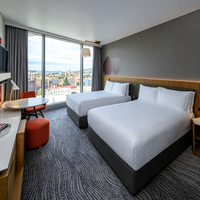 Tête de lit modulaire en cuir rembourrée multi-styles pour hôtel, mobilier de chambre d'hôtes d'appartement de luxe moderne, ODM