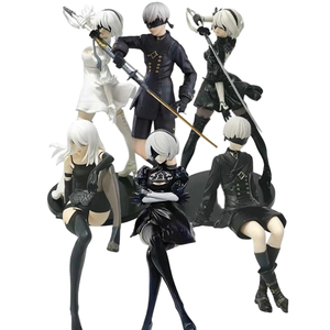 7 estilos 15CM PVC <span class=keywords><strong>Anime</strong></span> figura NieR <span class=keywords><strong>Automata</strong></span> 2B Sexy chica estatuas dibujos animados juguete de regalo coleccionable - Product Image 1