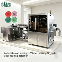 Codeur laser haute vitesse pour bouchons de bouteilles avec marquage de conformité Chestny ZNAK DataMatrix et EAC