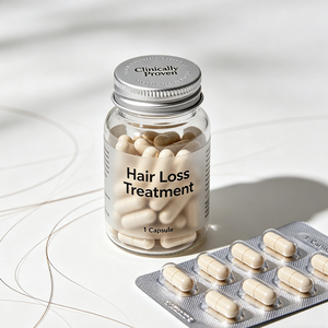 Cápsulas Duras Nutritivas para el Crecimiento del Cabello, Exquisitamente Elaboradas, en Envase Sellado Portátil para Nutrición Capilar Diaria en Casa y Viajes - Product Image 3