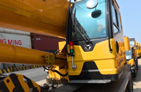 Grue de levage mobile hydraulique de 30 tonnes QY30K5C, grue de chantier
