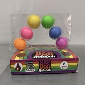 6-<b>Pack</b> NeeDoh Teenie Squishy TPR Stress Balls Soft Dough <b>Fidget</b> Sensory Toy Squeeze Toy - Product Image 4