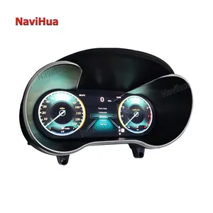 Navihua 10.25 Inch Auto Dashboard Gauges Speedometer LCD Car Digital Instrument Cluster for Mercedes Benz C GLC Class 2015-2018