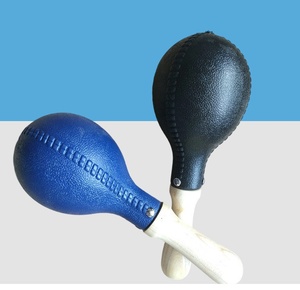 Wholesale Kid Wood Maracas Shaker Hand Rattle Percussion <b>Musical</b> <b>Instrument</b> Educational Toy for Grasp Sight Listen Training Toy - Product Image 2
