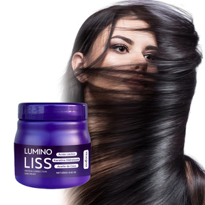 Crème lissante protéinée pour cheveux, soin nourrissant à base de protéines pour des mèches soyeuses et des coiffures élégantes - Product Image 1