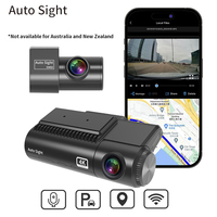 Auto Sight Haute Qualité 2 Canaux 360 Dashcam Ultra Hd 4K Avant Arrière DashCam Caméra de Voiture DashCam pour toutes les voitures
