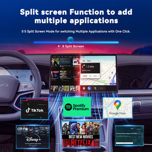 BYD Dual Wi-Fi Bluetooth 4G GPS <span class=keywords><strong>Android</strong></span> <span class=keywords><strong>Auto</strong></span> Box avec Qualcomm Snapdragon 6125 8GB + 128GB Hot CarPlay AI Adapter - Product Image 4