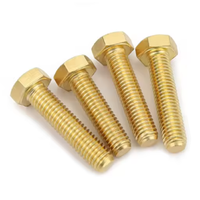 Vis hexagonale en bronze silicé de haute qualité, sur mesure, DIN933/DIN931