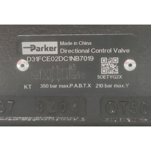 Vanne hydraulique Parker SD31FCE02DC1NB70 à commande directionnelle proportionnelle, fabriquée en Chine - Product Image 2