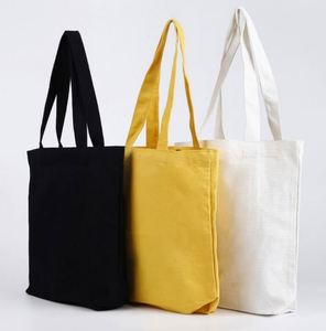 Design Wholesale Blank Solid-color Hand-held Canvas <b>Bags</b> As Student Gifts - Product Image 6