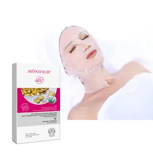 Factory Price New Collagen Anti-aging 3D Hanging Ears Face and Neck Mask