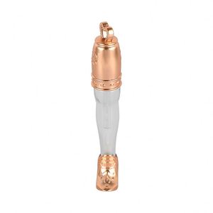 3.8Ml Jambe Forme Brillant Long Logo Personnalisé Brillant Conteneur Vide Cosmétique Tube Teinte À Lèvres Avec <span class=keywords><strong>Baguette</strong></span> Dorée - Product Image 5