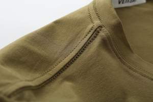 Camiseta de Manga Corta con Cuello Redondo, Suministro Directo de Fábrica, Alta Calidad, 100% Algodón, MOQ Bajo, Camisetas para Hombre en Existencia - Product Image 3